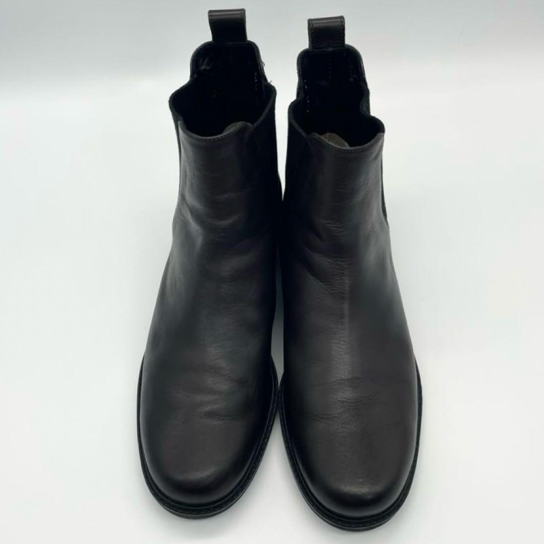 極美品】マーガレットハウエル アイデア サイドゴア ショートブーツ 黒