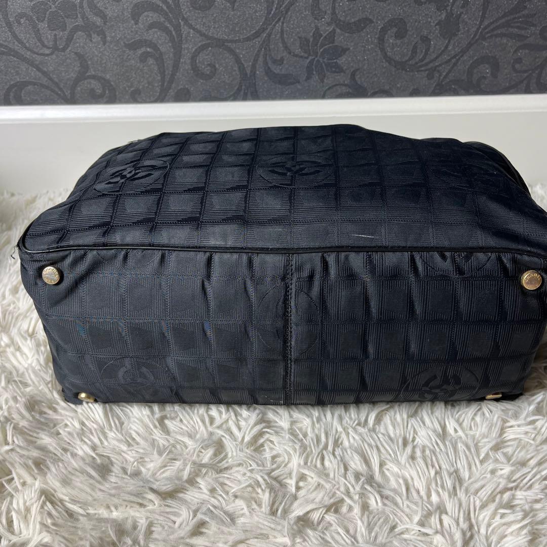 シャネルココマークニュートラベルライントートバッグブラック-HERMES