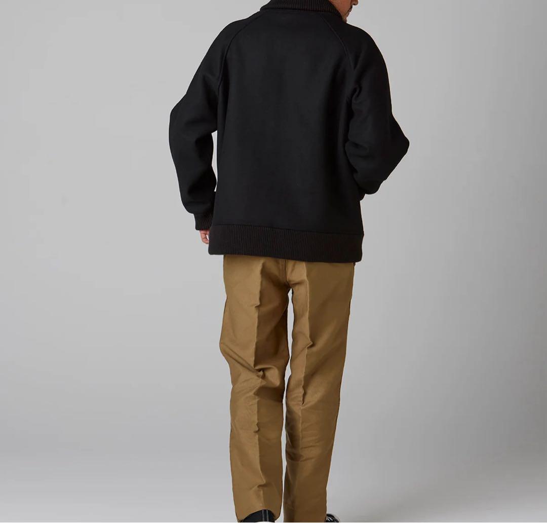 ブルコ HEAVY MELTON PHARAOH COAT ブラック XL