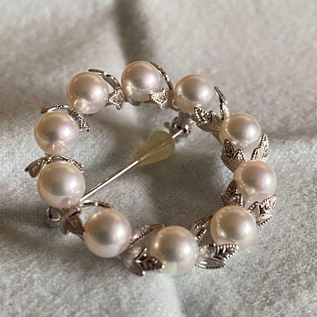 ミキモト ブローチ 葉彫り 入学式 卒業式 結婚式 - メルカリ