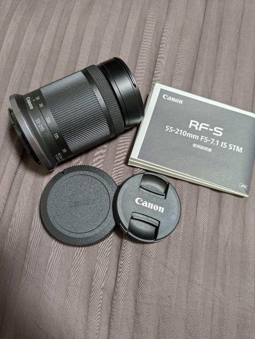 J*T様 【美品】Canon RF-S 55-210mm F5-7.1 IS S Amazon.com : Canon RF-S55-210mm F5-7.1 is STM for APS-C Mirrorless