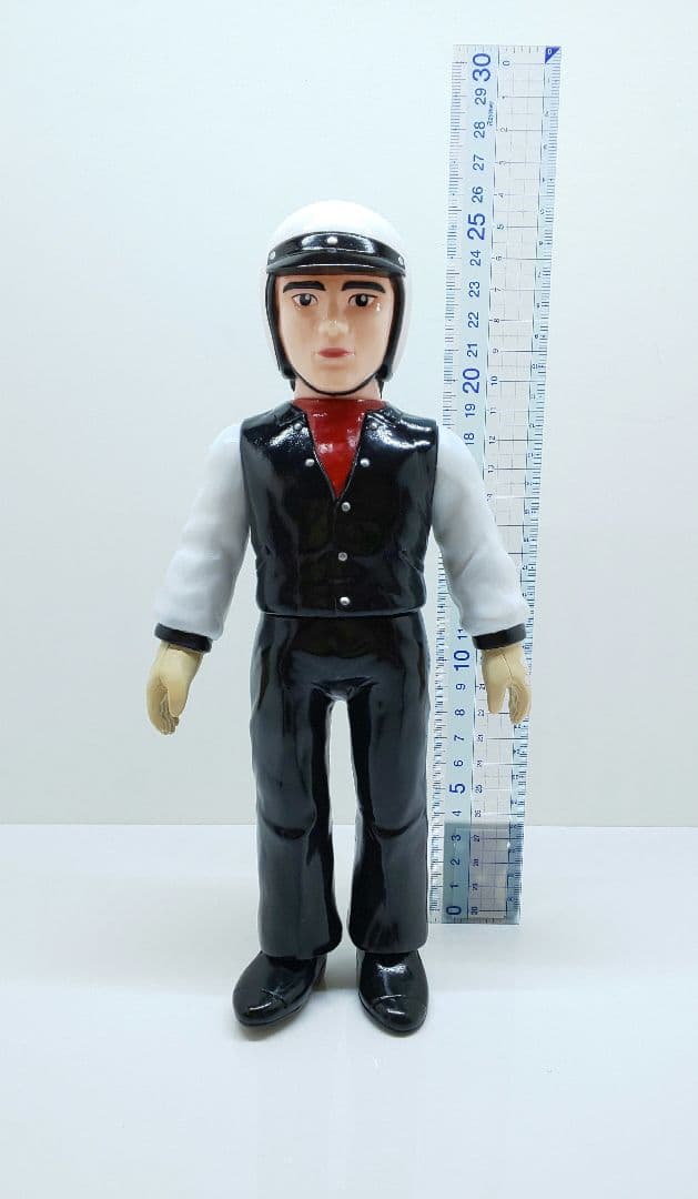 仮面ライダーV3✨風見志郎vsデストロン怪人◇東映レトロソフビ