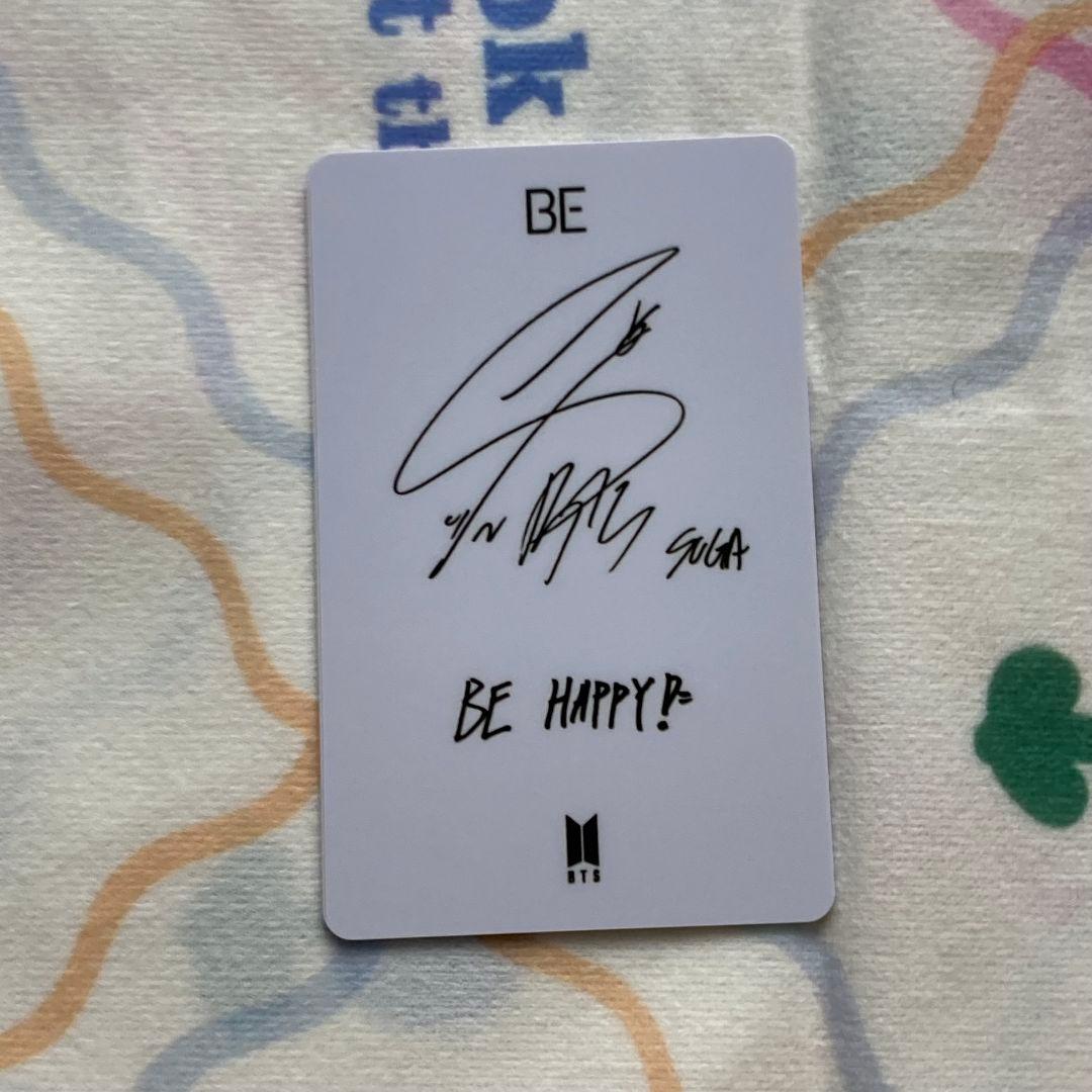 BTS BE 未公開 ユンギ ラキドロ トレカ 特別