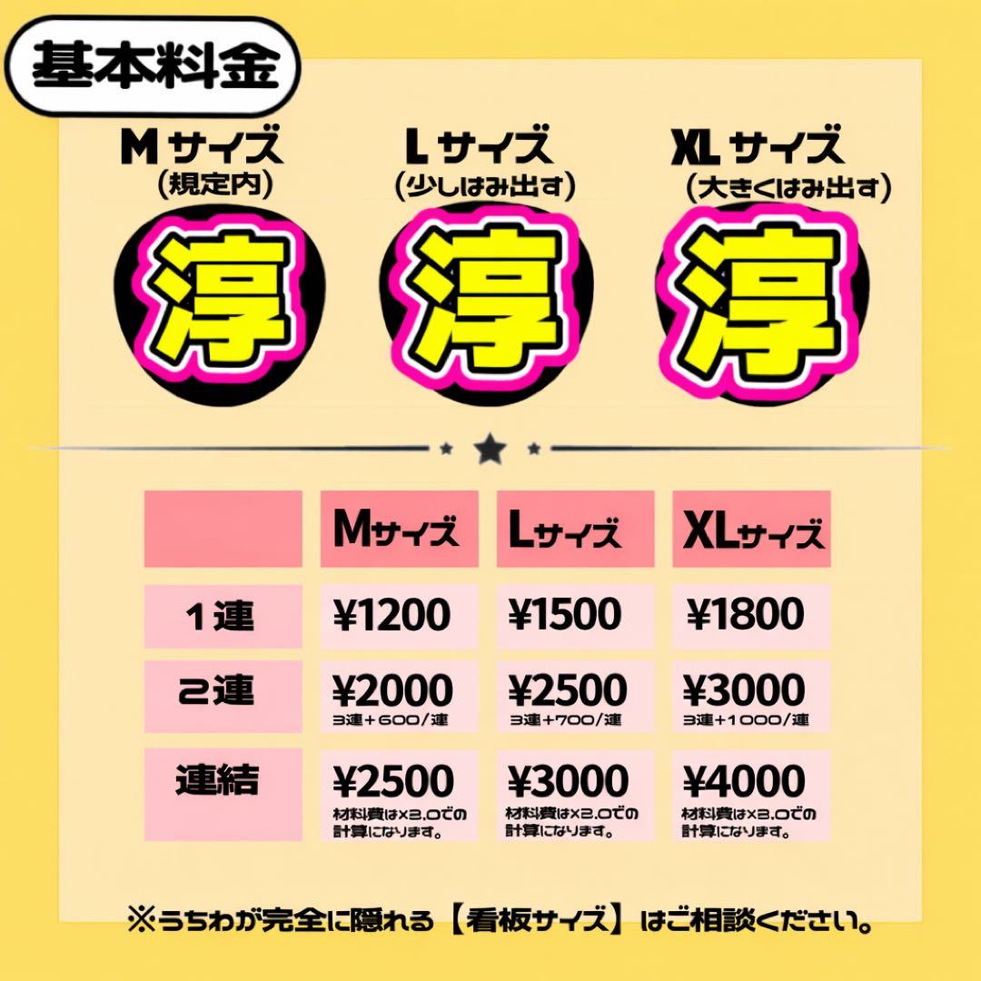 うちわ文字オーダーページ - メルカリ