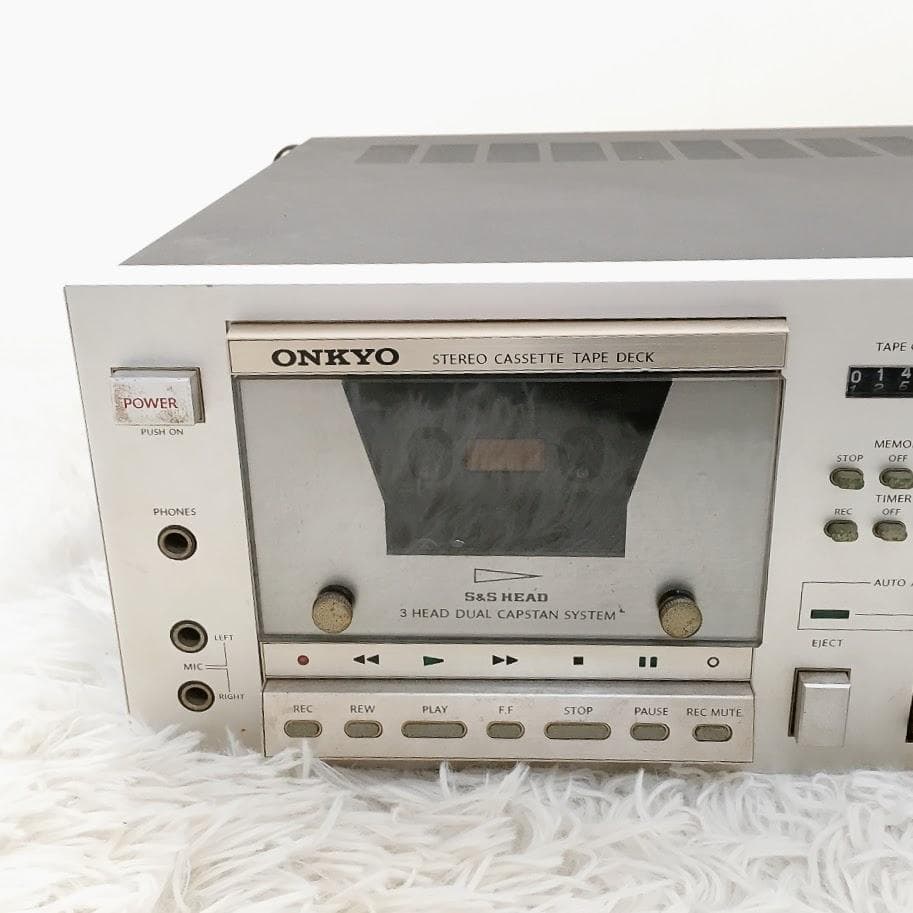 ONKYO TA-680 オンキョー ステレオカセットデッキ 当時物 - メルカリ