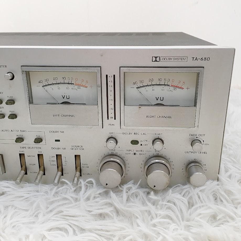 ONKYO TA-680 オンキョー ステレオカセットデッキ 当時物 - メルカリ