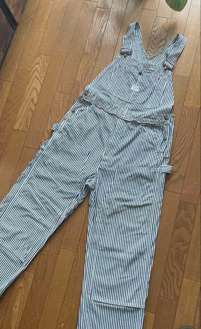 BIG MAC ストライプ オーバーオール ブランド古着】BIG MAC / ビッグマック 60s～ ランダムヒッコリー