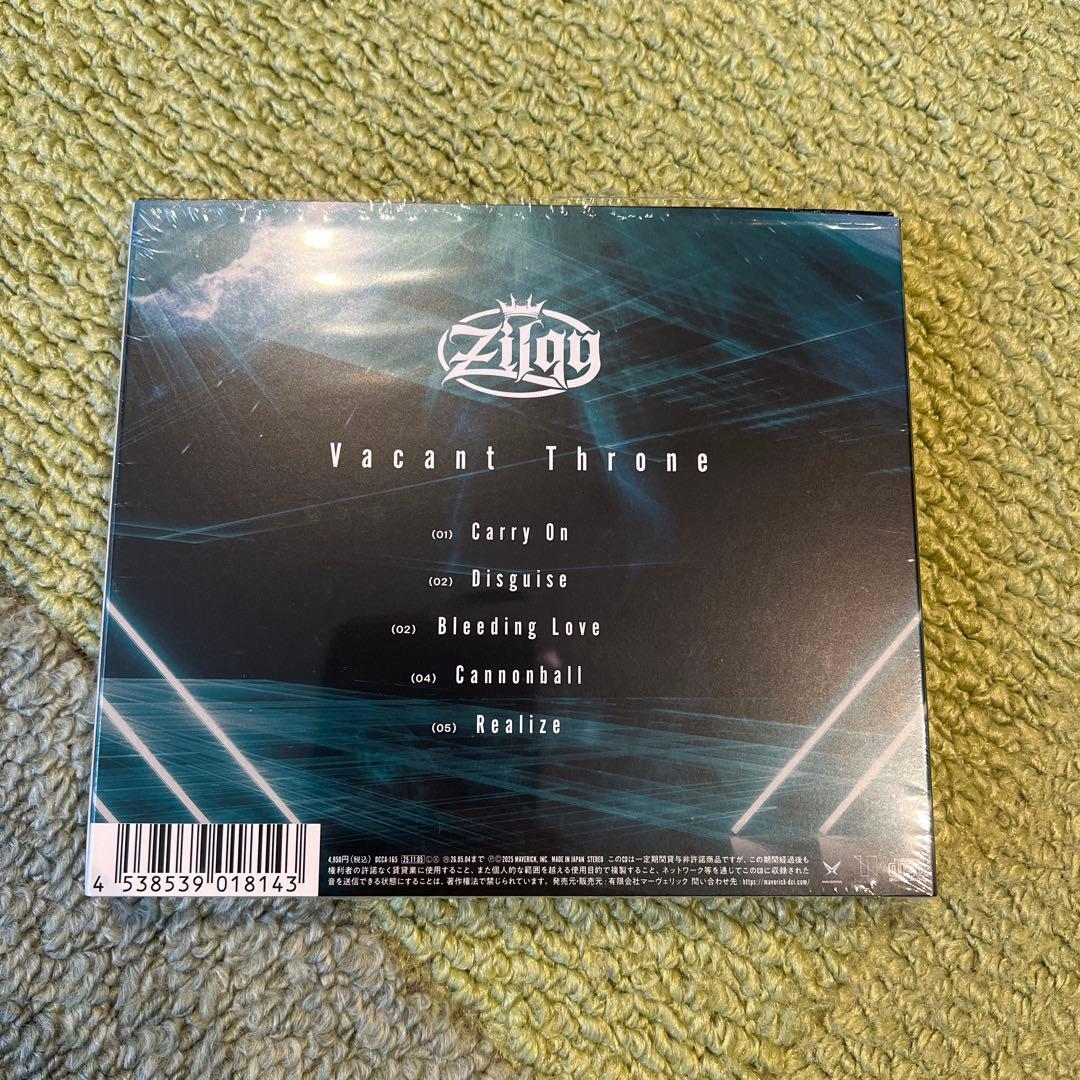 入手困難！完全限定生産盤　Zilqy Vacant Throne CD