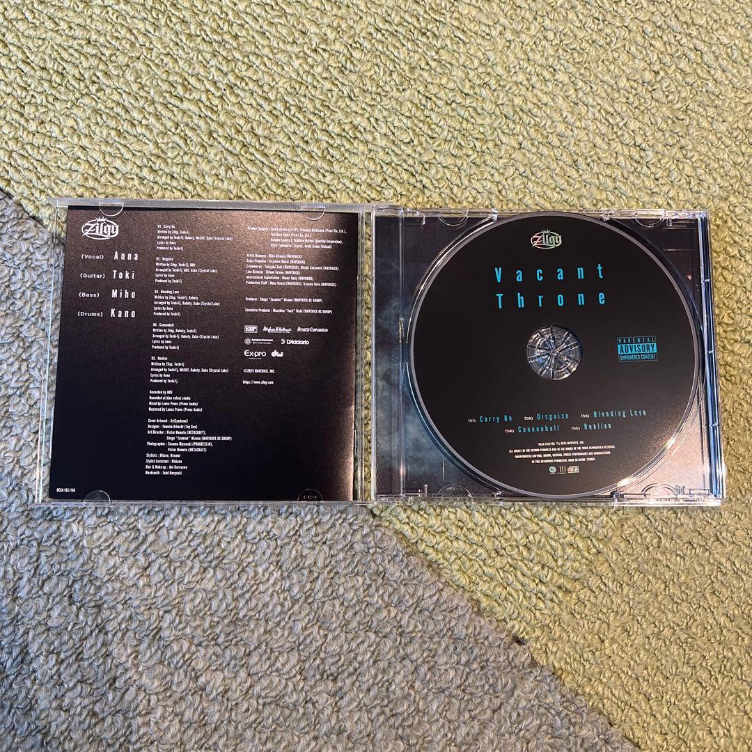 入手困難！完全限定生産盤　Zilqy Vacant Throne CD