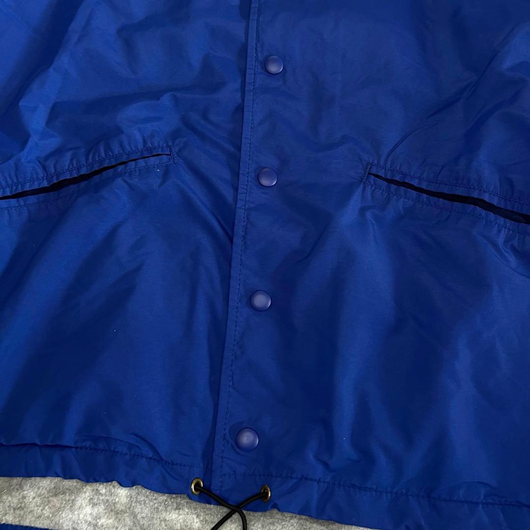 L.L.Bean 80s コーチジャケット ブルー ネイビー L-XL 古着