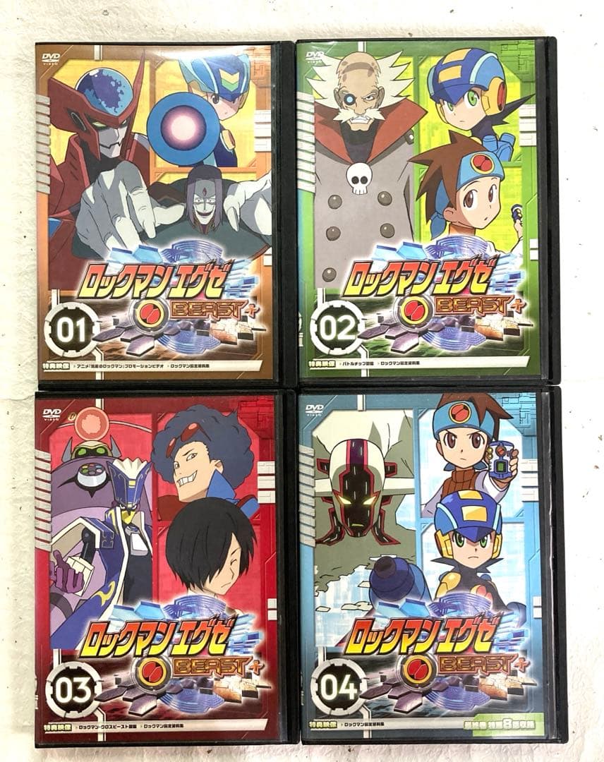 新品ケース交換済み「ロックマンエグゼ ストリーム」全17巻 DVD