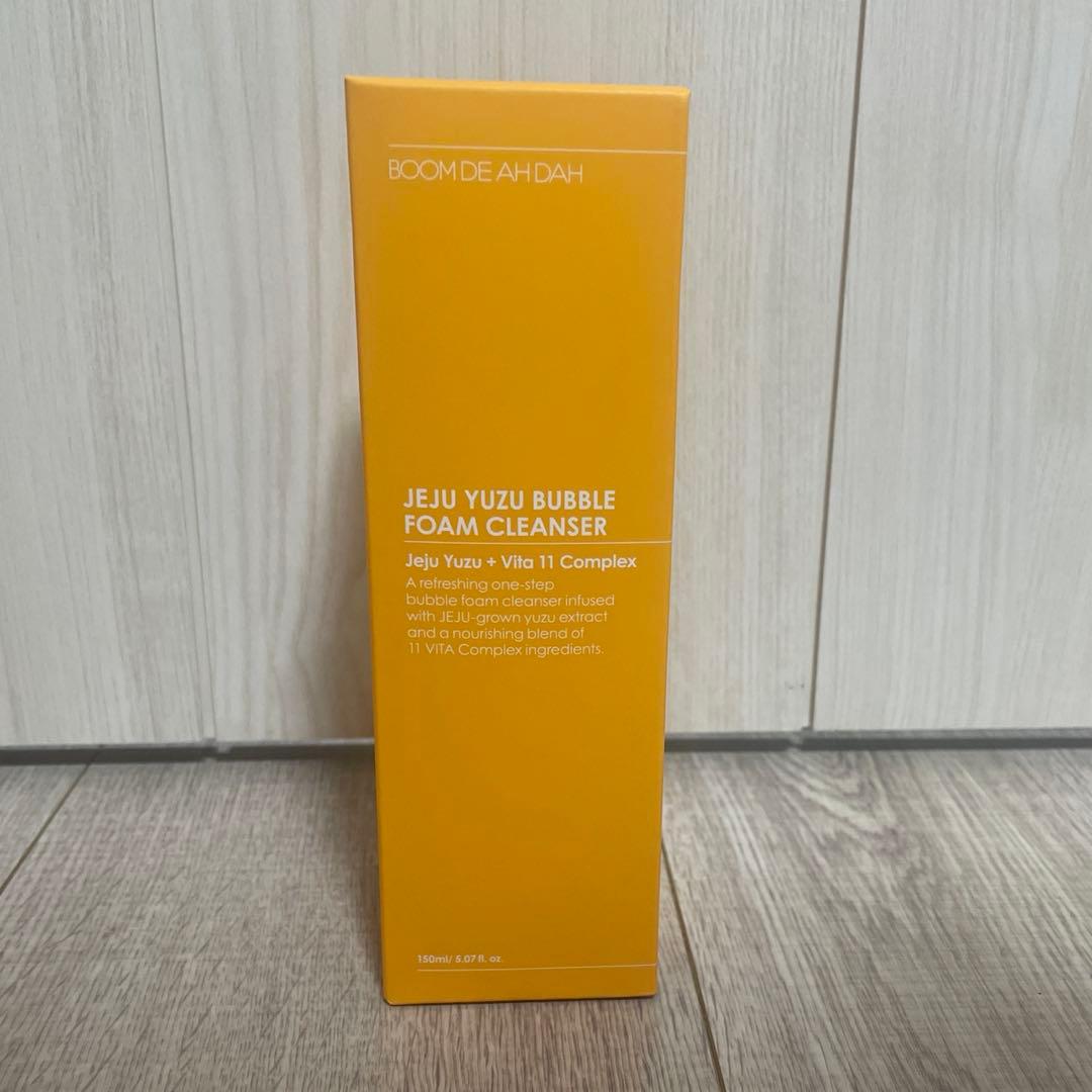 泡洗顔】JEJU YUZU BUBBLE FOAM CLEANSER - メルカリ