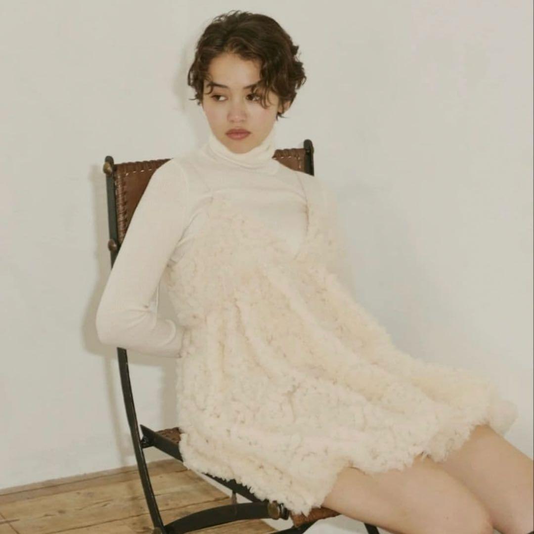 Notreemor tulle mini dress アイボリー - メルカリ