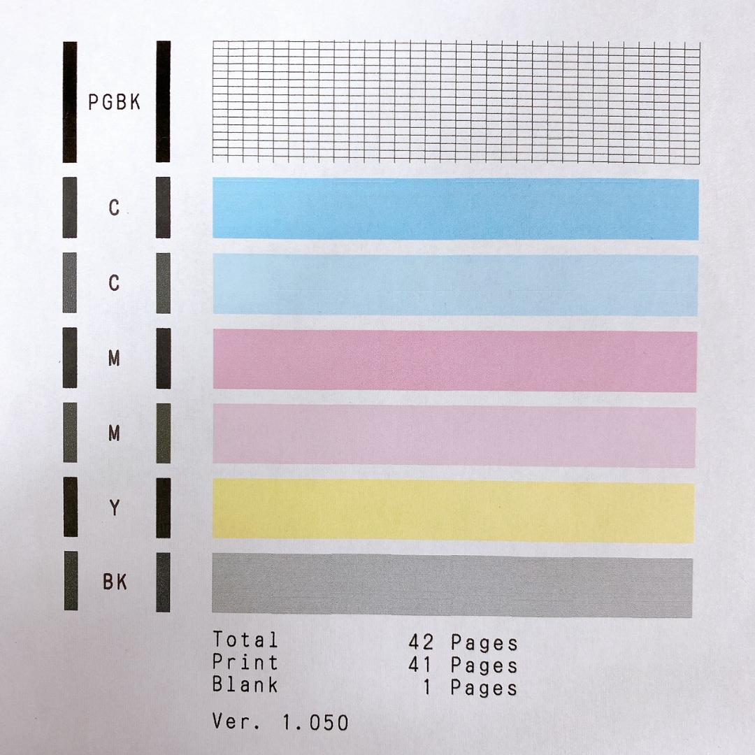 総印刷枚数わずか 42 枚】 美品 Canon TR9530 A3対応の通販はau PAY