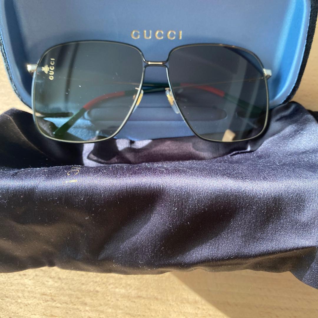 GUCCI グッチ GG0394S サングラス Amazon.co.jp: [グッチ] ｻﾝｸﾞﾗｽ GG0394S レディース ゴールド ワン