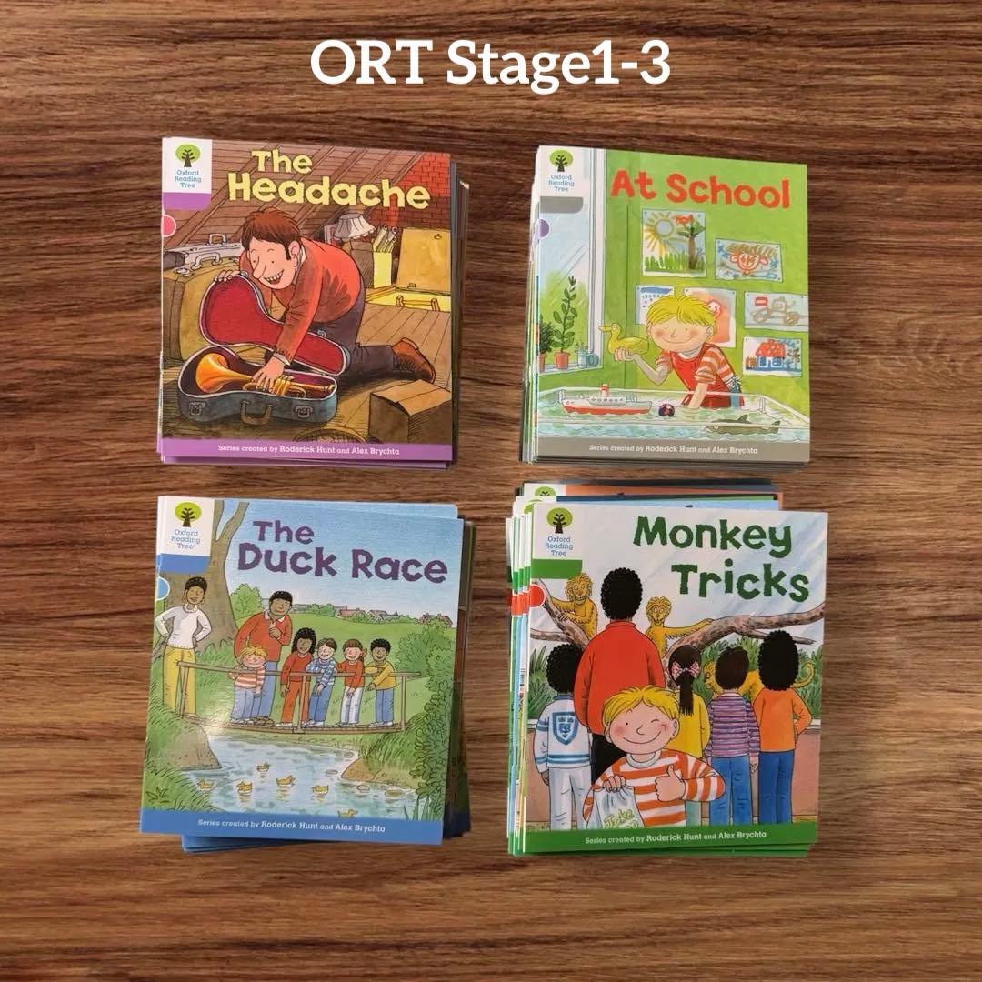 ORT stage1-3 絵本174冊　おまけ付き ORT stage1-3 絵本174冊 おまけ付き ORT stage1-3 絵本174冊 おまけ付き