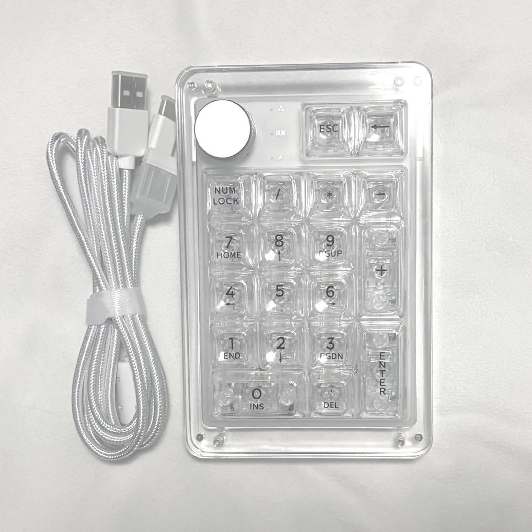 【期間限定値下げ】KiiBoom Phantom 21 テンキー クリア KiiBOOM Phantom 21