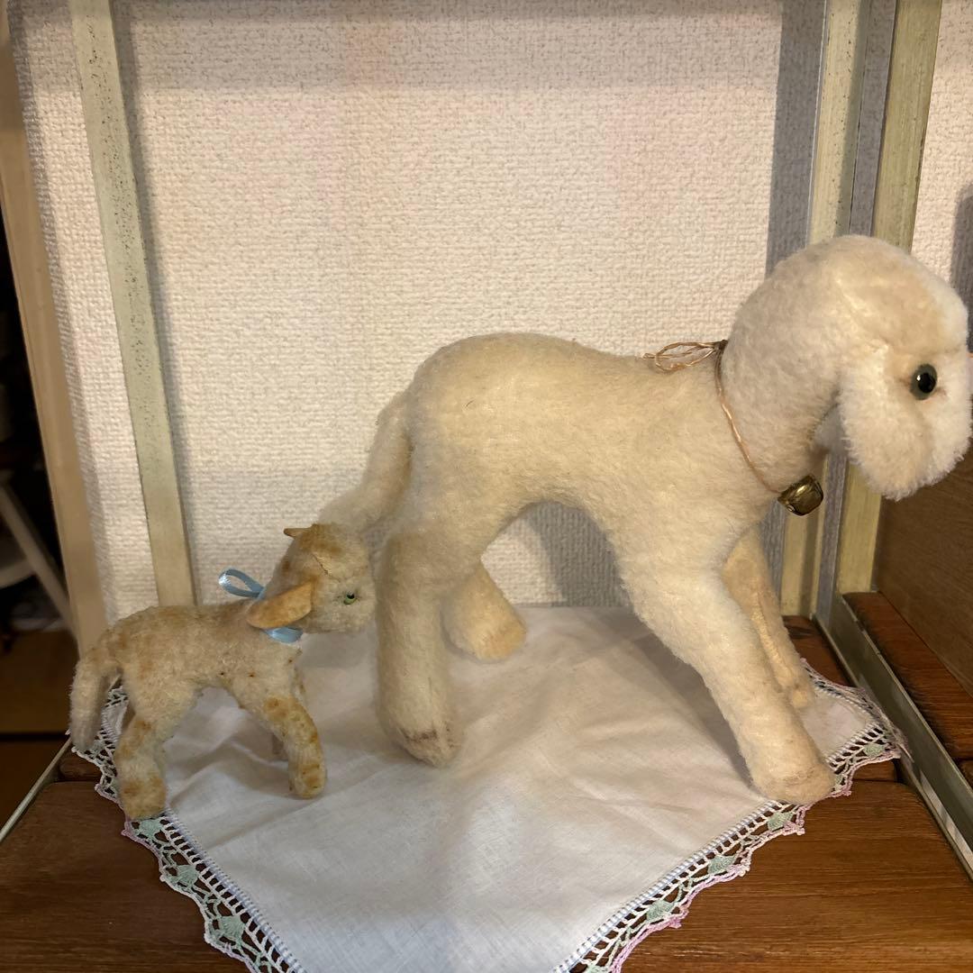 シュタイフ羊のランビー2体セット シュタイフ羊のランビー2体セット