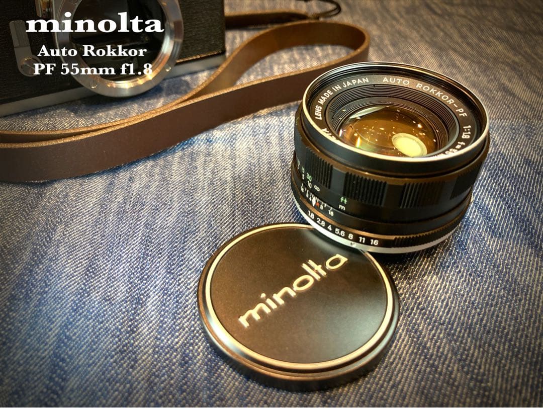 完動品＊美品＊初期保証☆minolta Sr-1s&ロッコールレンズ☆