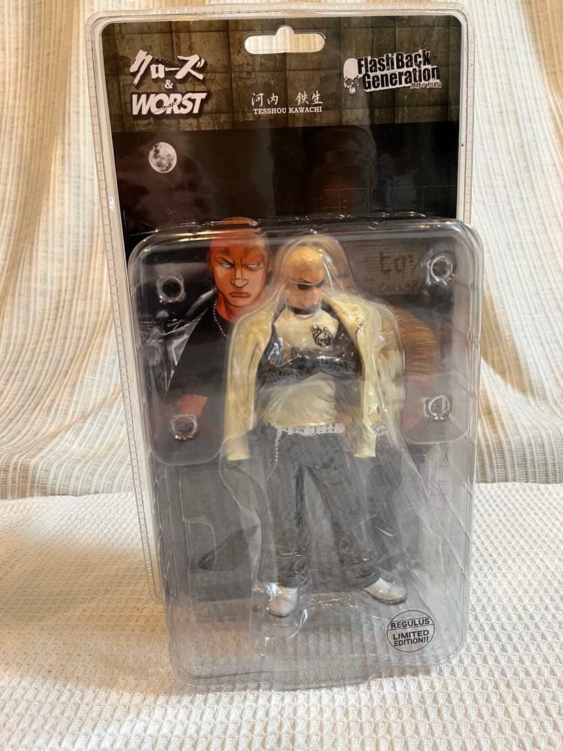 クローズ WORST 河内鉄生 レグルス限定版 フィギュア FBG 髑髏の系譜編