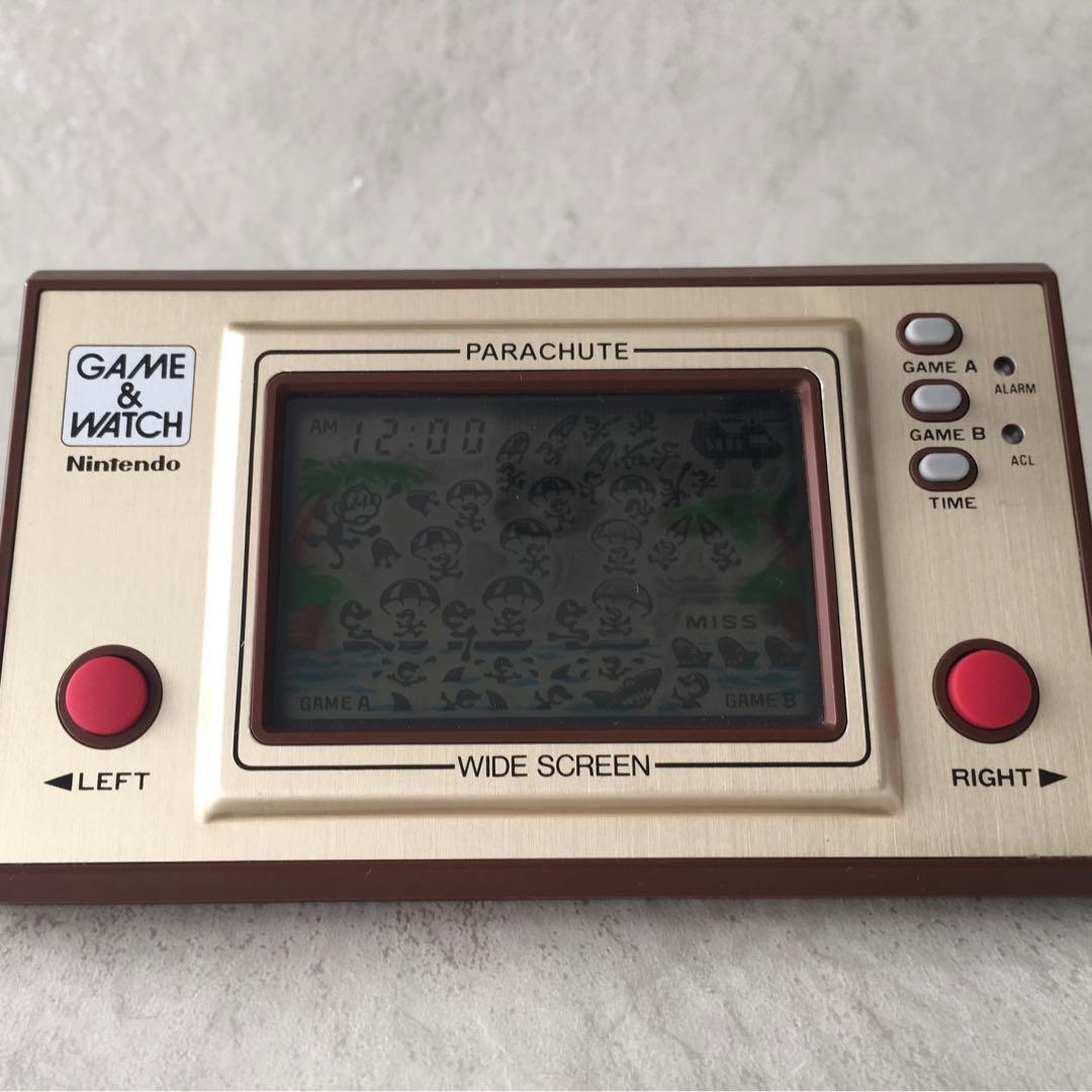 《初期モデル・極美品・希少》ニンテンドーゲームウォッチ パラシュート