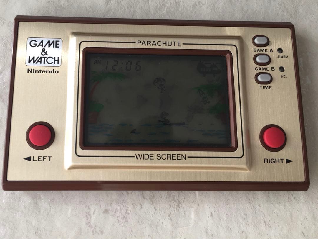 《初期モデル・極美品・希少》ニンテンドーゲームウォッチ パラシュート