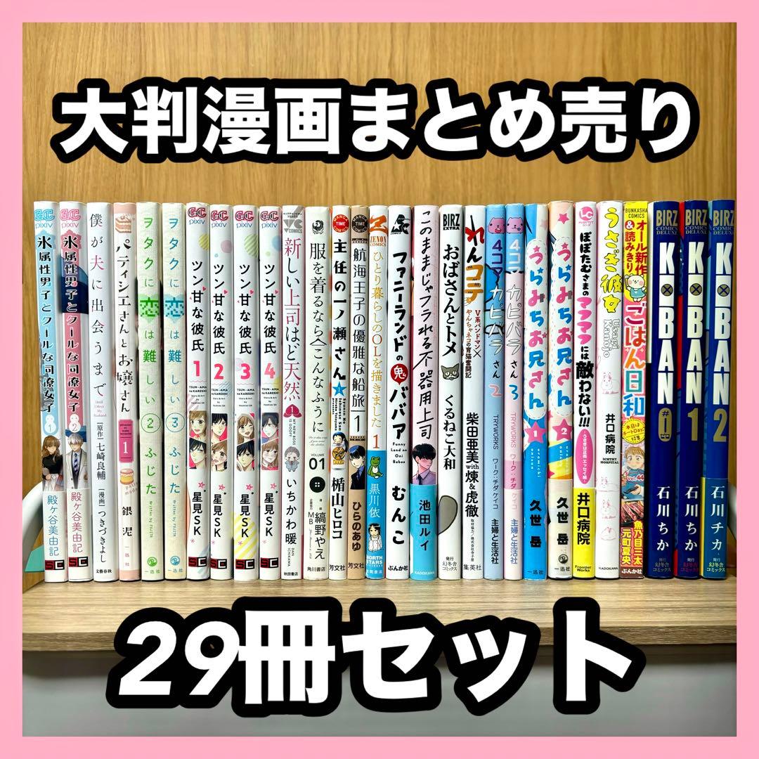 お買い得‼️ 大判漫画 不揃い 29冊 セット まとめ売り 漫画 マンガ