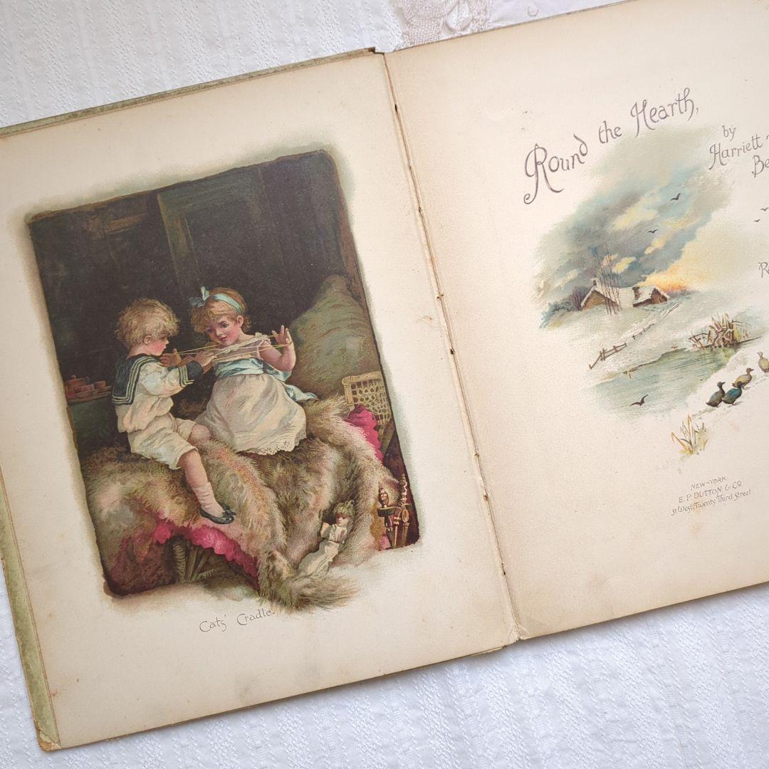超稀少1885 ハリエットベネット 絵本ヴィクトリアン 洋書 児童書