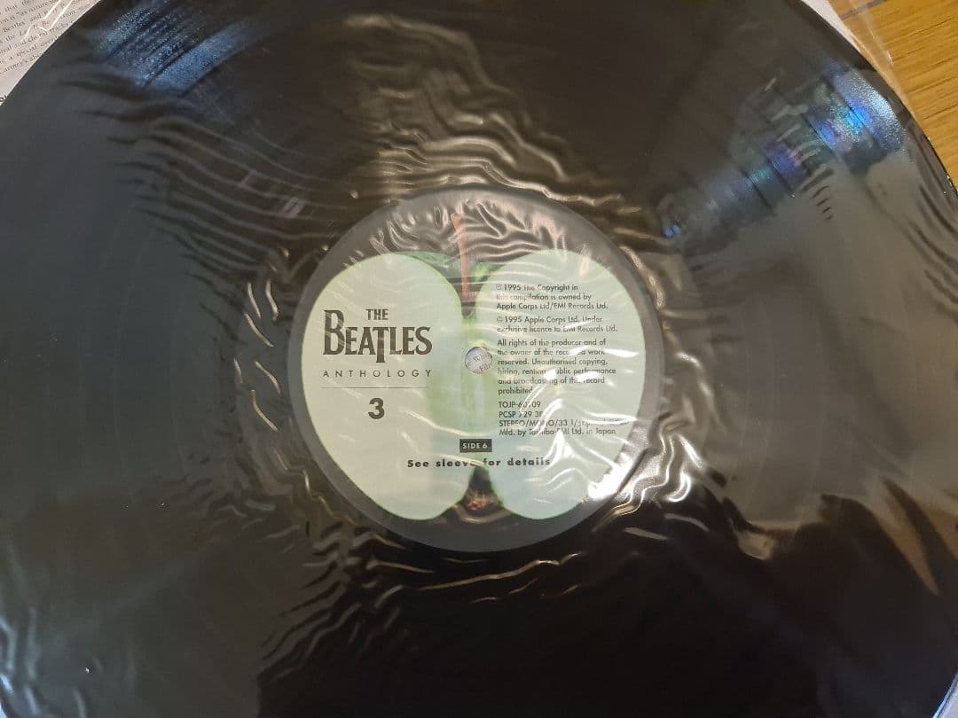 ☆超貴重限定日本プレス盤ビートルズ アンソロジー 3 国内盤LPレコード