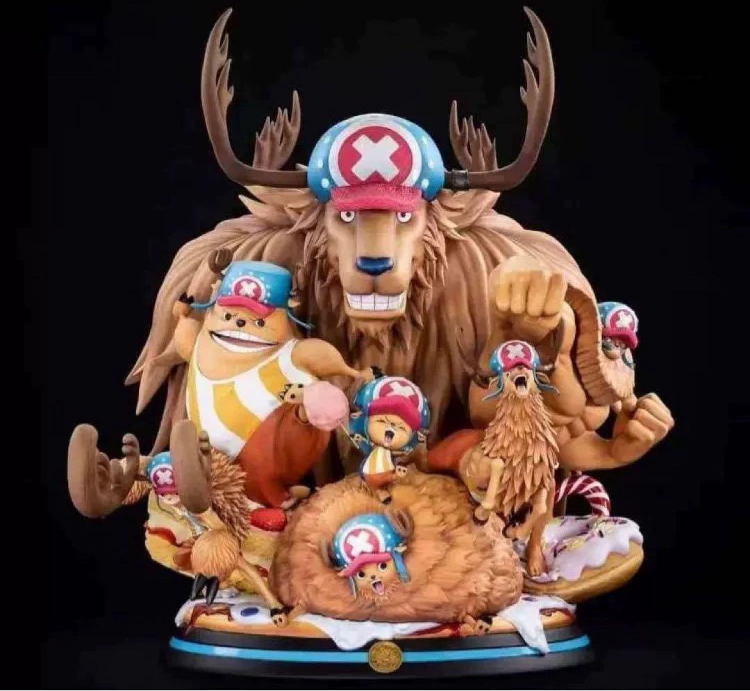 【新品】ワンピース チョッパー ガレージキット ワンピース トニートニー・チョッパー ガレージキット ワーコレサイズ