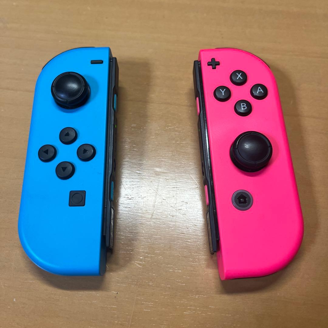 最安値】Nintendo Switch ジョイコン 青 ピンク - メルカリ