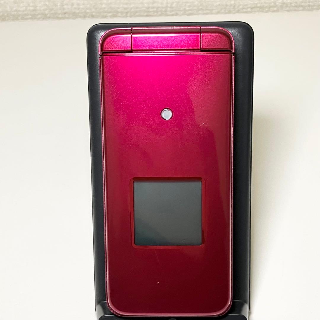 au かんたんケータイライト KYF43 ワインレッド 京セラ KYOCERA - メルカリ