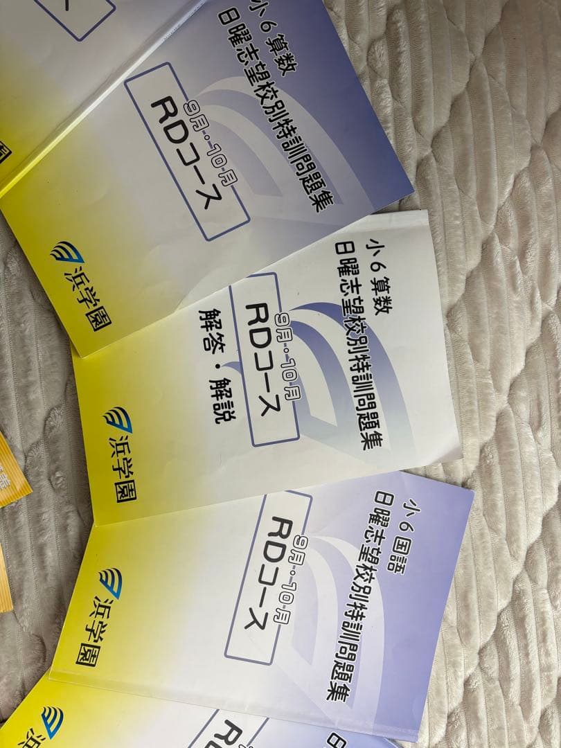 浜学園 日曜志望校別特訓問題集 2025 RDコース - メルカリ