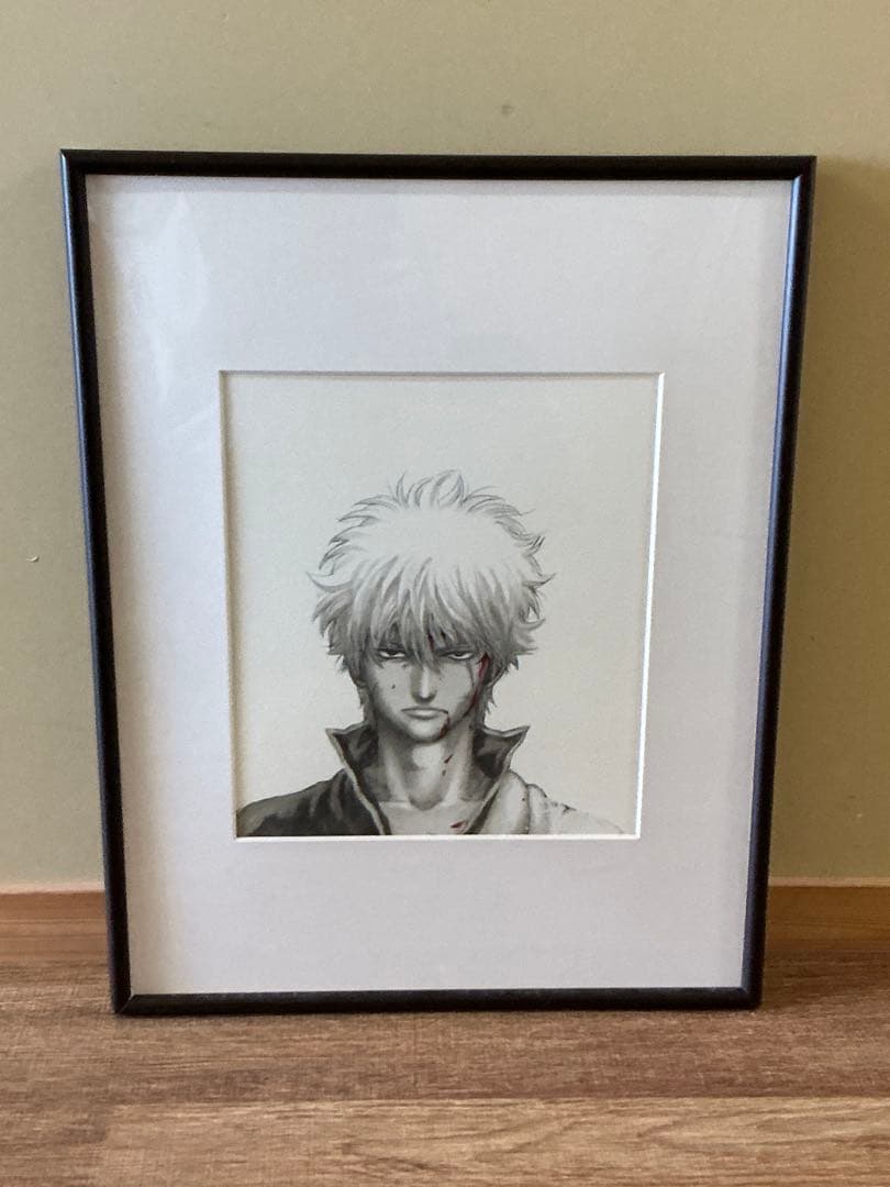 銀魂 坂田銀時 ジャンプフェスタ2009 複製原画 - メルカリ