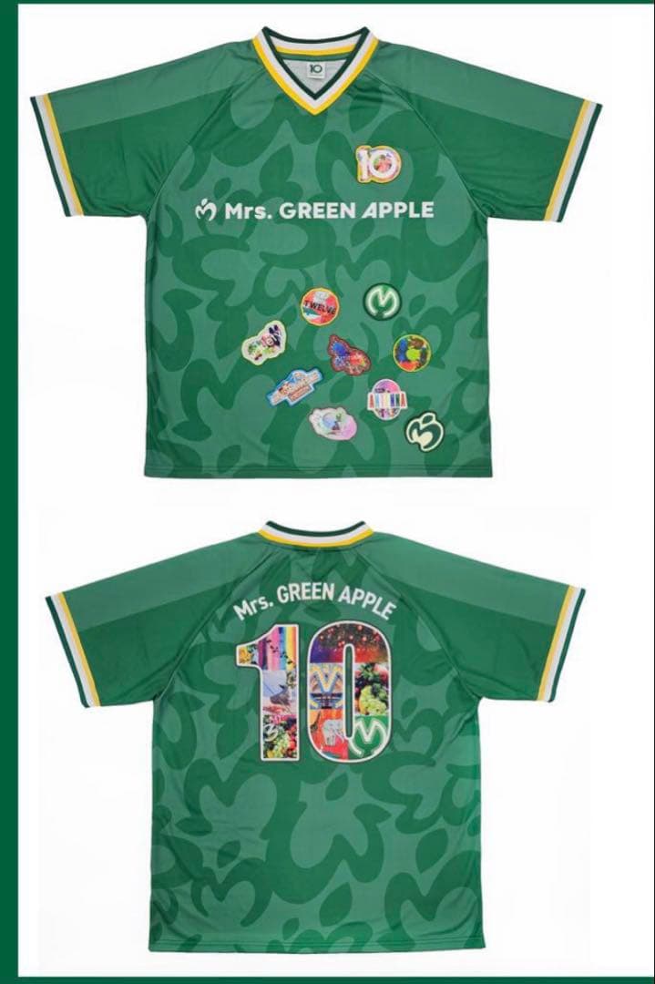 Mrs. GREEN APPLE 10 Tシャツ ミセスグリーンアップル - メルカリ