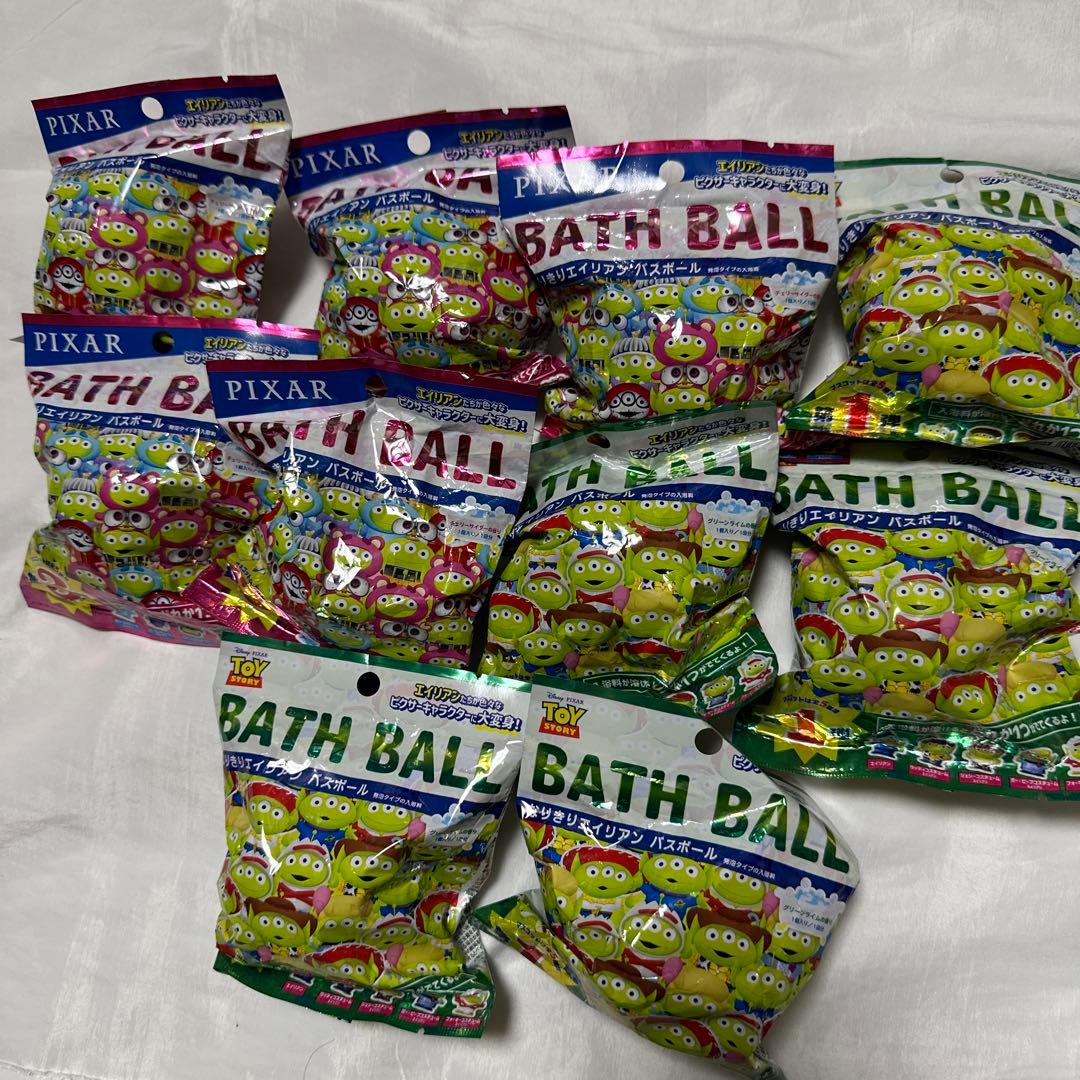 希少　新品　トイストーリー エイリアン リトルグリーンメン バスボム 10個 希少 新品 トイストーリー エイリアン リトルグリーンメン バスボム 10