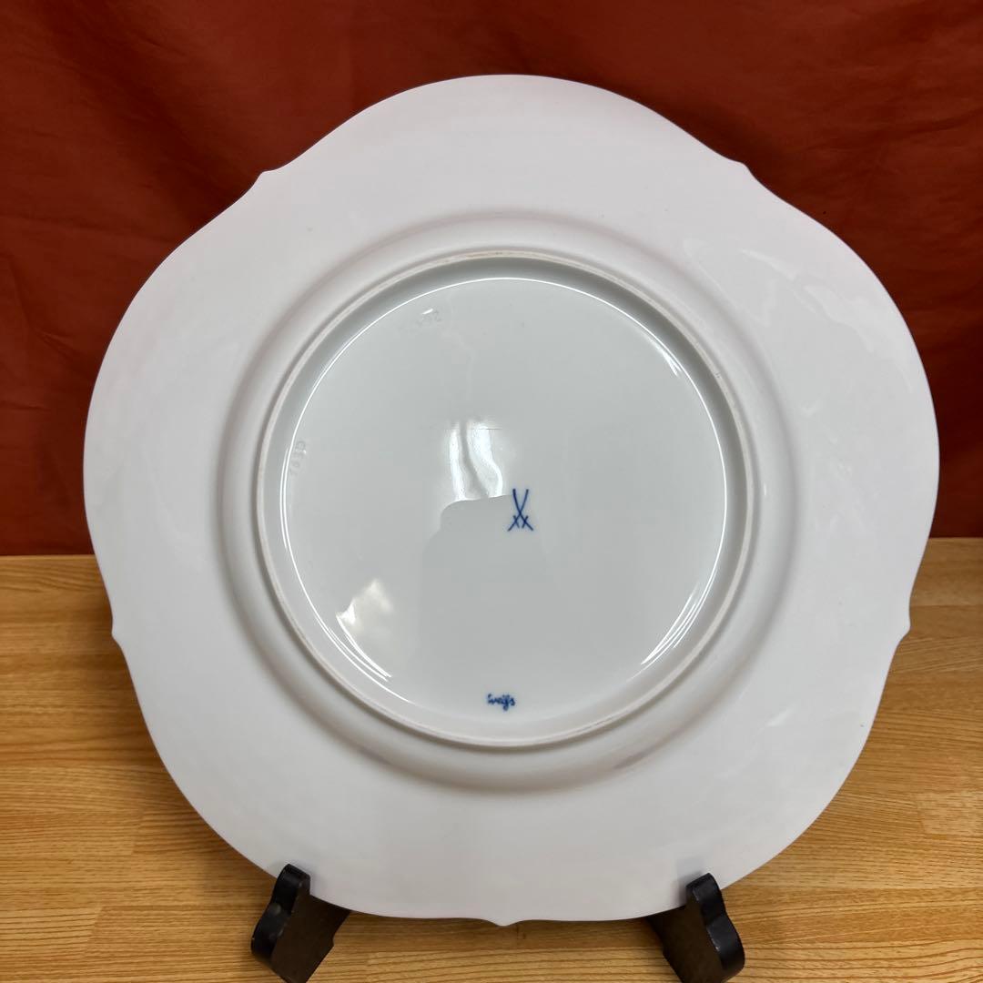 マイセン ホワイトレリーフ プレート 皿 - メルカリ