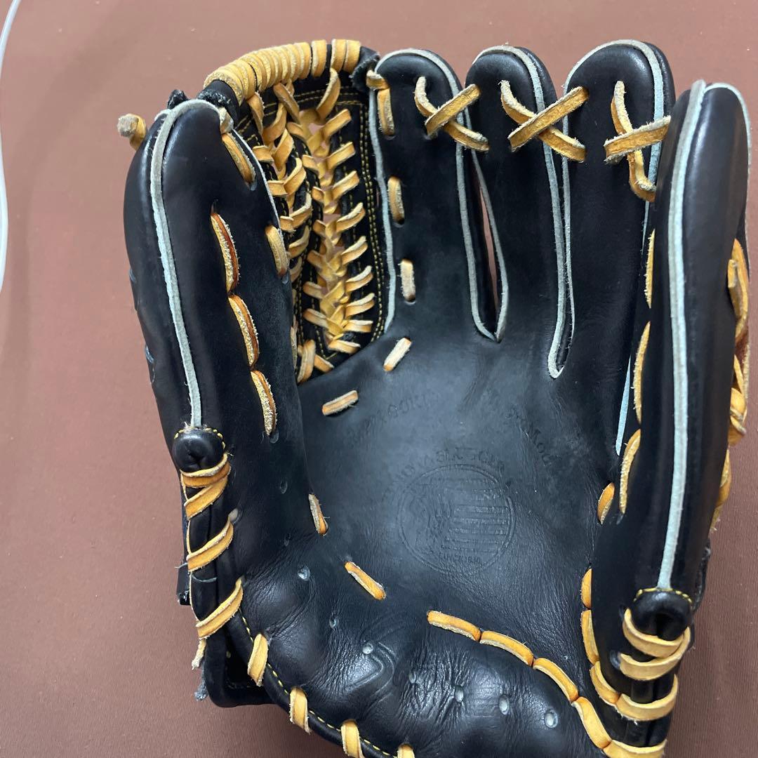MC7様専用 Slugger 軟式グローブ 黒/茶