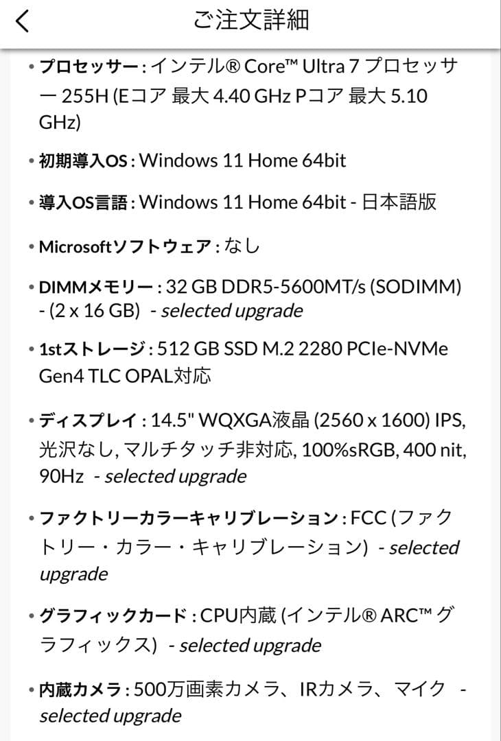Windowsノート本体 ThinkPad P14s Gen6 intel 32GB 255H 2.5K