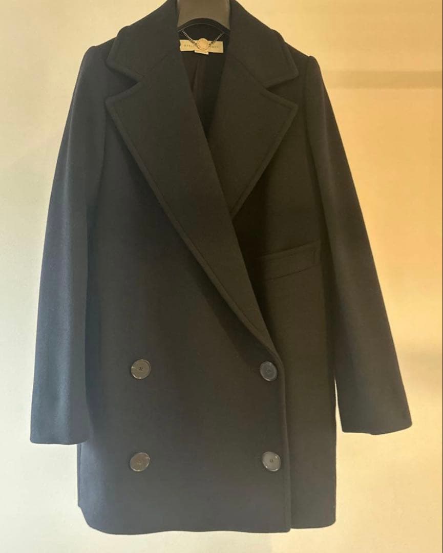 ステラマッカートニー　ピーコート　38 STELLA McCARTNEY ステラマッカートニーピーコートEDITH 38 - メルカリ