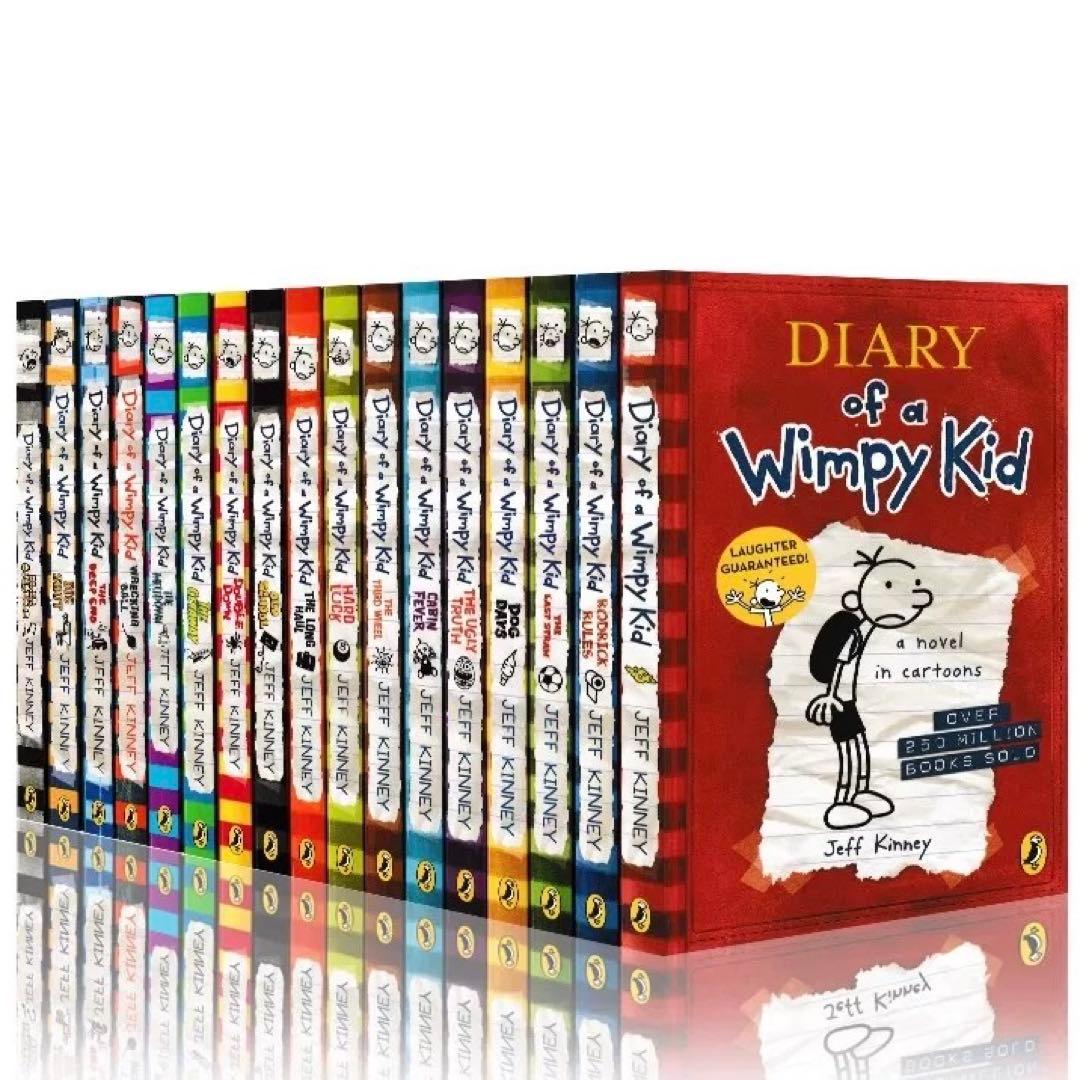 新品Diary Of A Wimpy Kid 25冊 最新版 洋書 英語絵本 - メルカリ