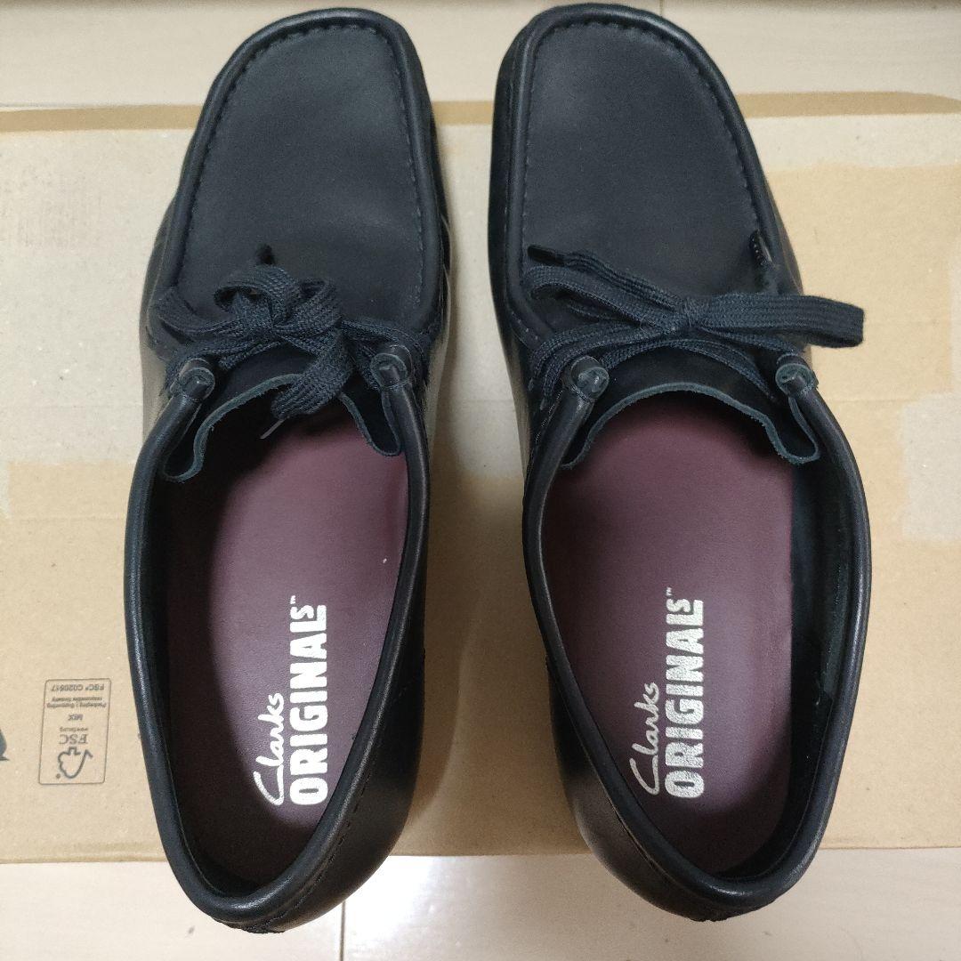 CLARKS ワラビー レザー　革靴　ローカット　クラークス 27.5cm