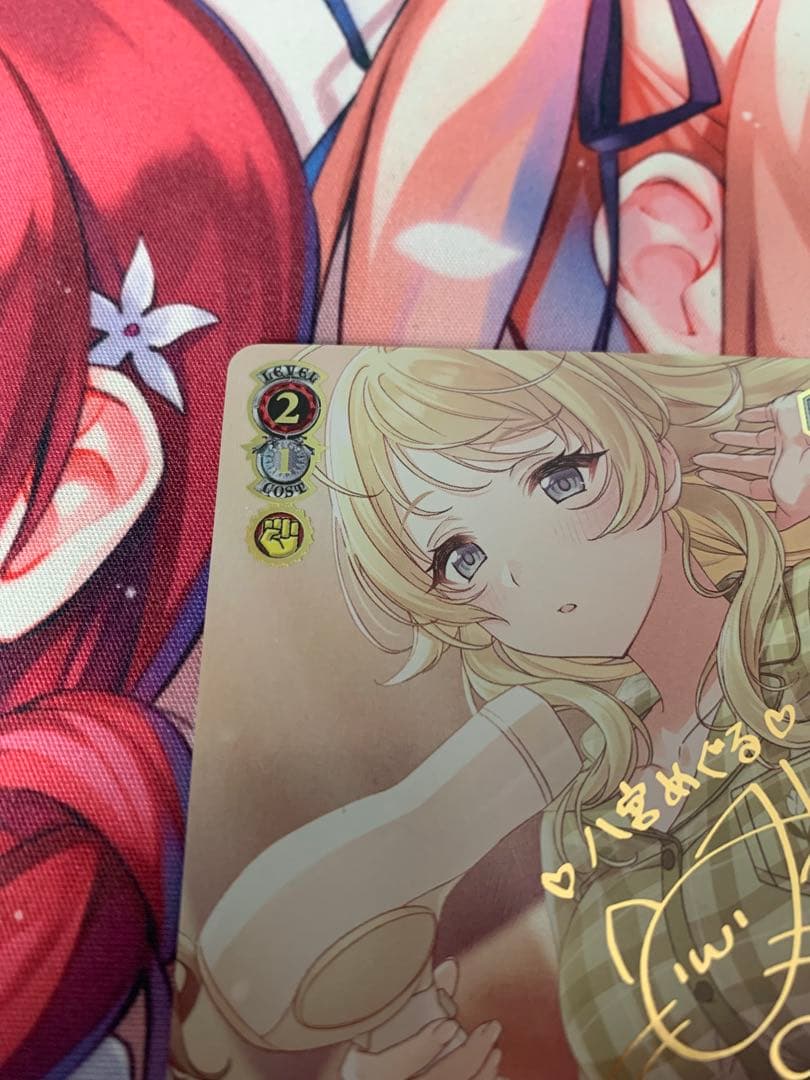 中国語版] ヴァイスシュヴァルツ 星宮めぐる ZHS サイン - メルカリ