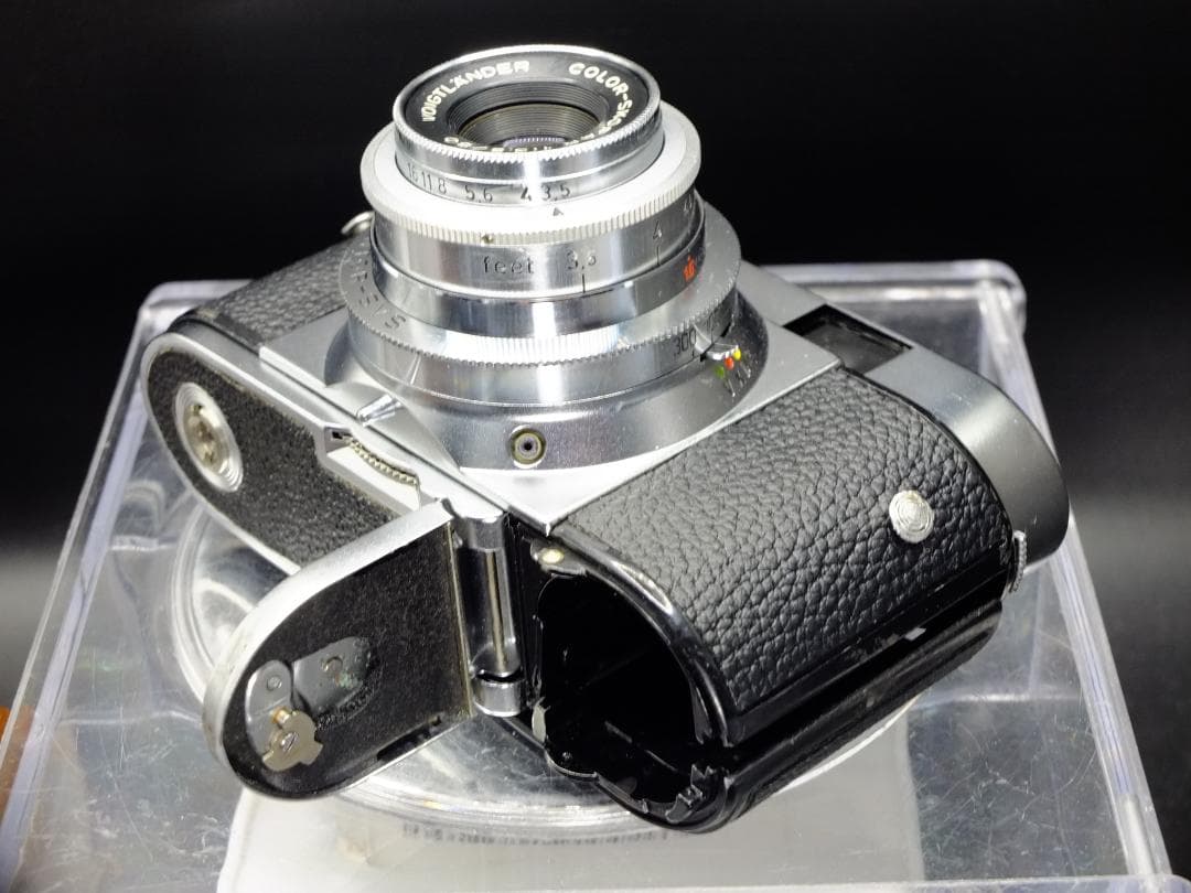 フォクトレンダーVITO B前期型／50mmF3.5フード付【実写確認済整備品