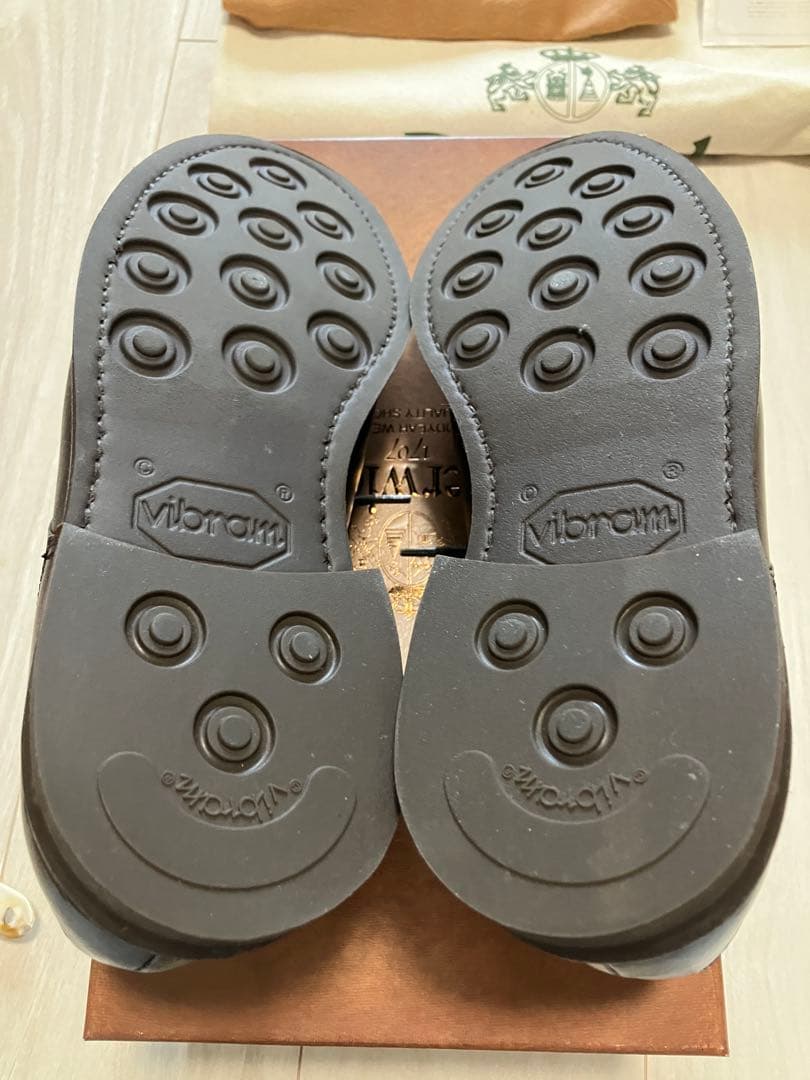 バーウィック　Uチップ　4477ACVI 26.5cm ダークブラウン