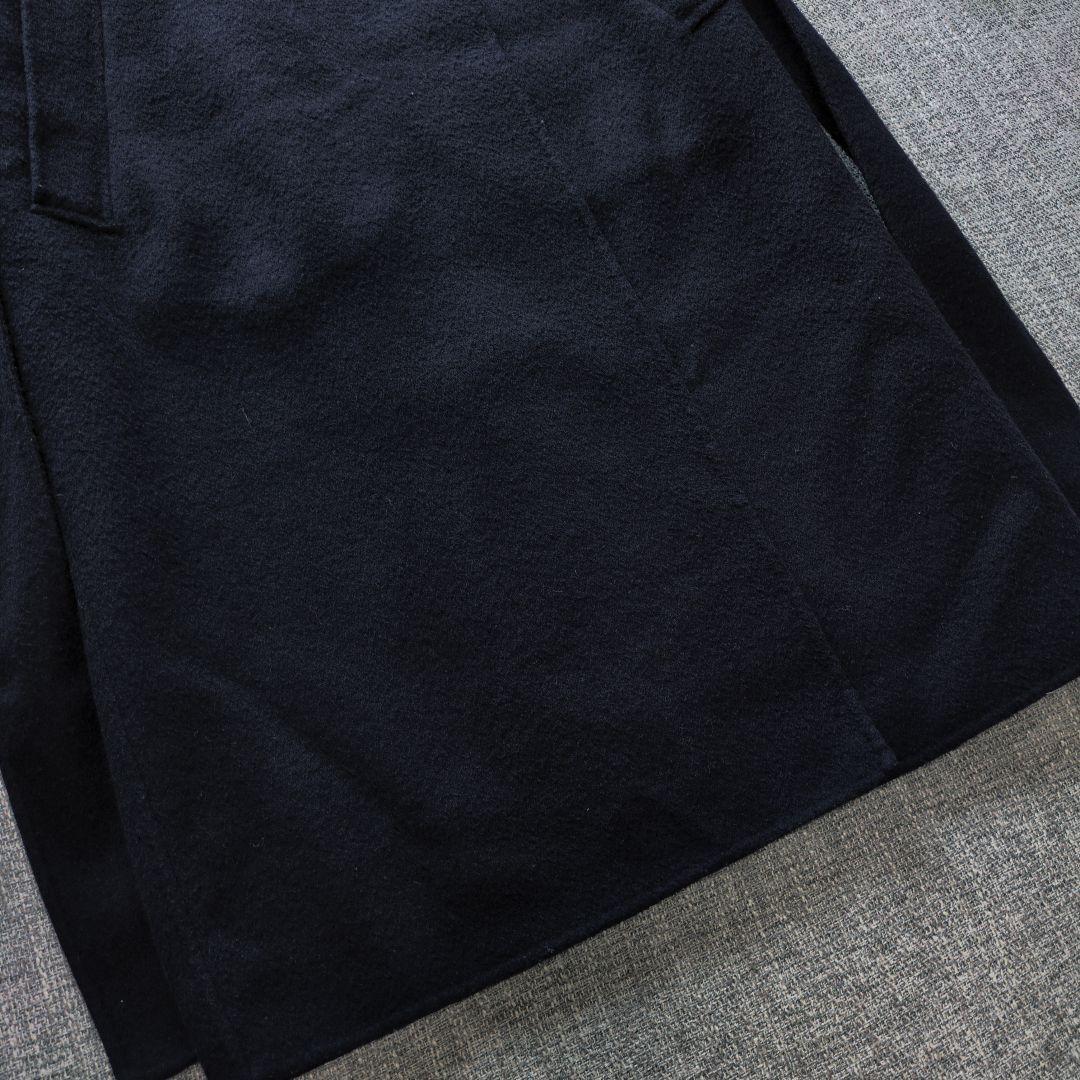 ジョゼフ 近年モデル ウールリバーコート ゆったり ベルト付き