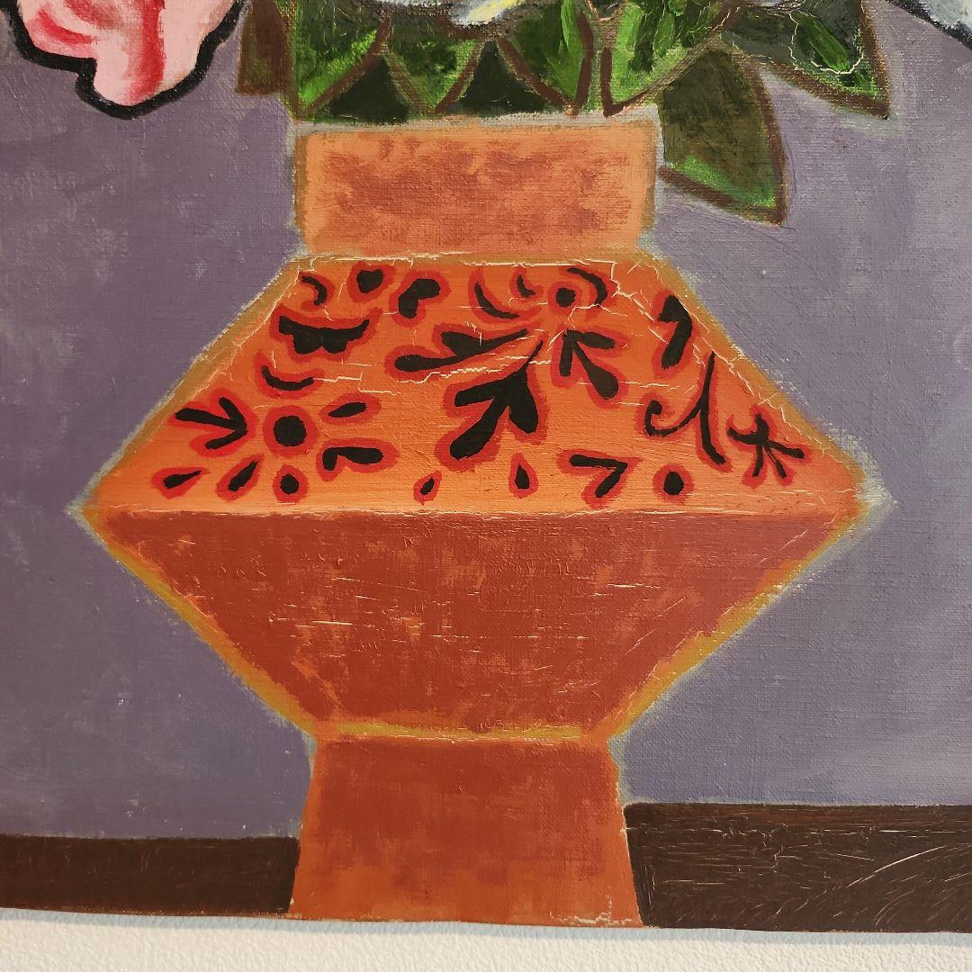 田渕眞兒　油絵　油彩　薔薇シリーズ　花　No.3-5+t+s