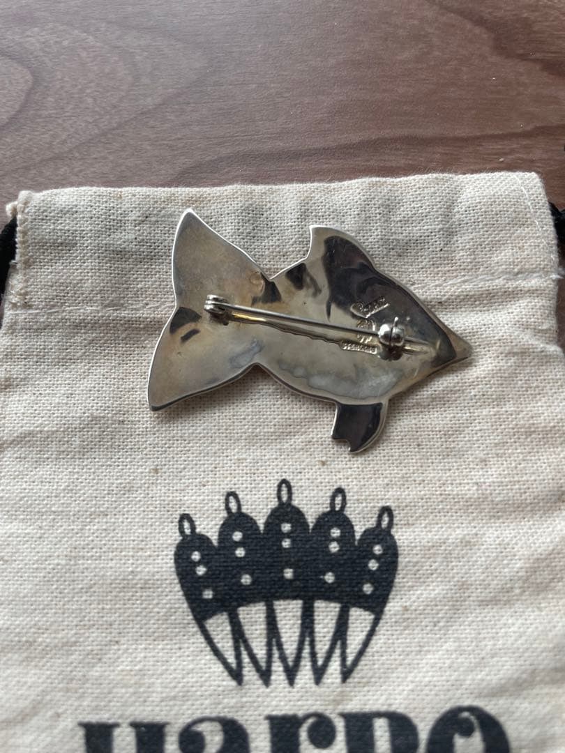 Harpo Silver Fish Brooch ロンハーマン ハルポ - メルカリ