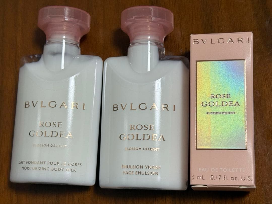 BVLGARI ROSE GOLDEA 3点 - メルカリ