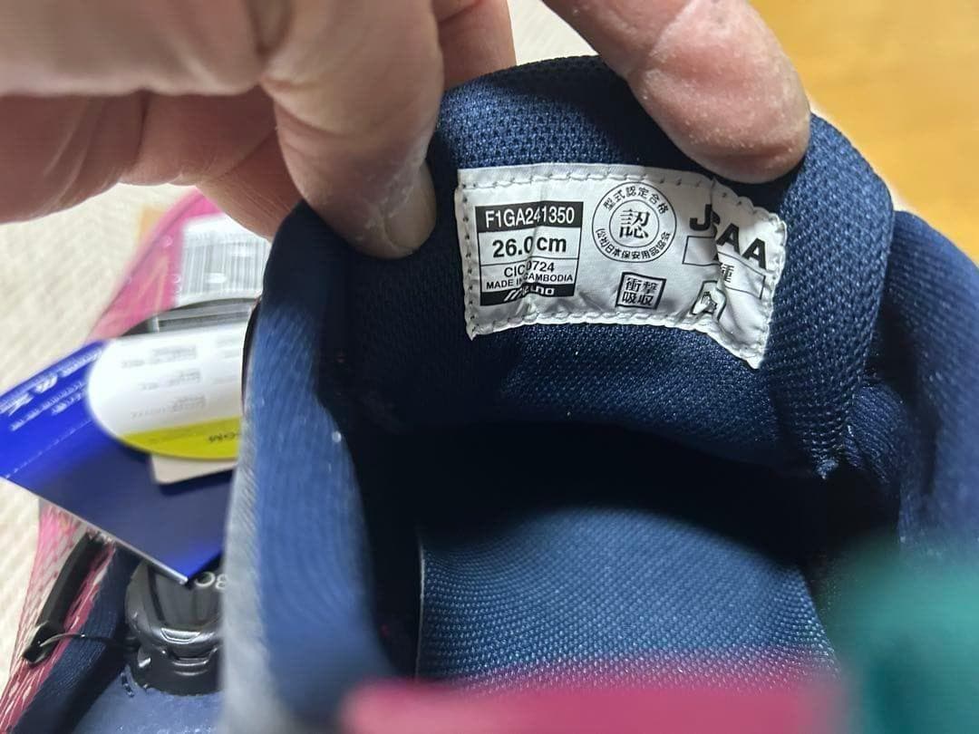 新品　26.0cm 限定カラー　Mizuno BOAシステム　安全靴